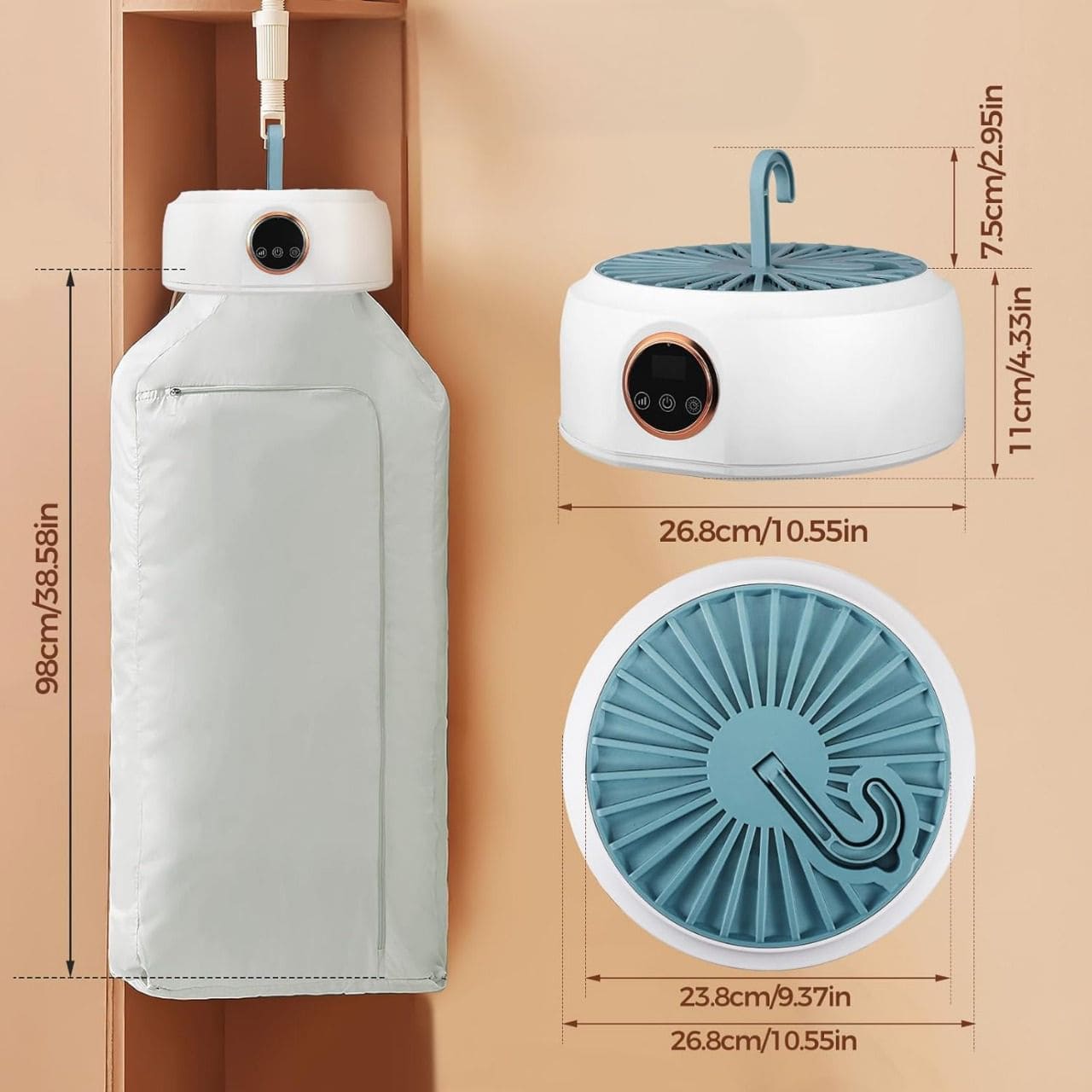 NovaDry Pocket™ - Secadora Portátil Para Ropa